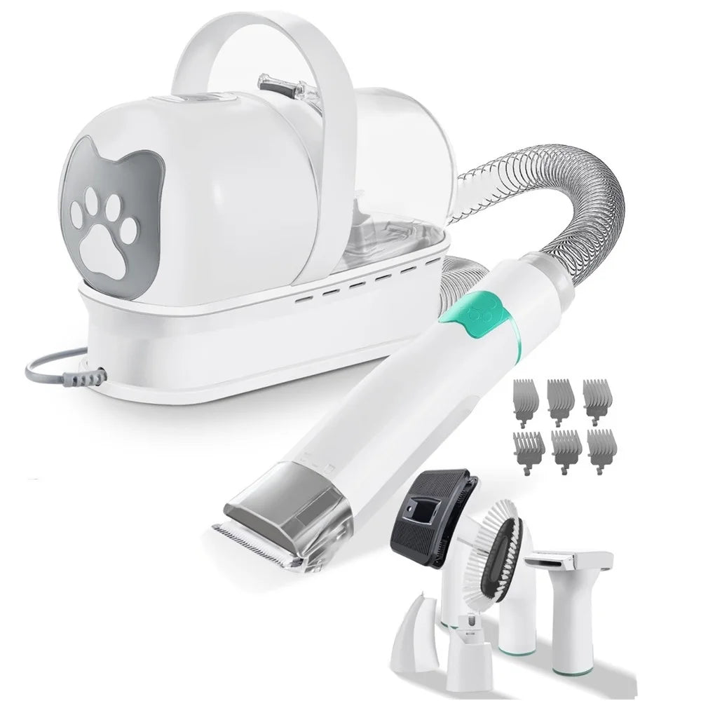 Aspirateur 7 en 1 pour le toilettage des chiens
